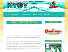 Tablet Screenshot of kyoy.net